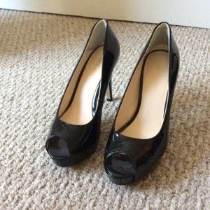 Nine West black heels size 5.5